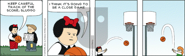 Nancy on Tuesday April 23, 2019 Comic Strip