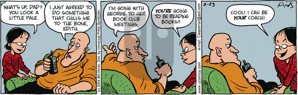 Cleats on Monday February 23, 2004 Comic Strip