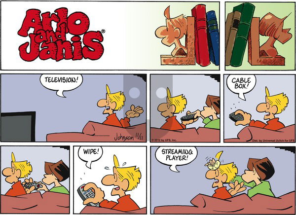 Arlo and Janis on Sunday November 11, 2012 Comic Strip