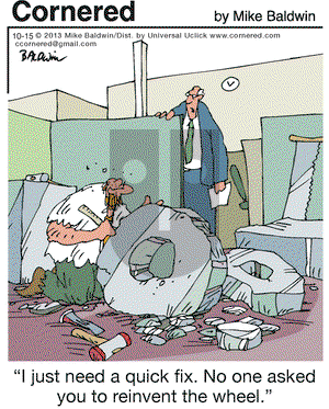 Cornered on Tuesday October 15, 2013 Comic Strip