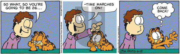 Garfield on Tuesday June 15, 2004 Comic Strip