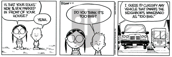 Grand Avenue on Tuesday April 4, 2000 Comic Strip