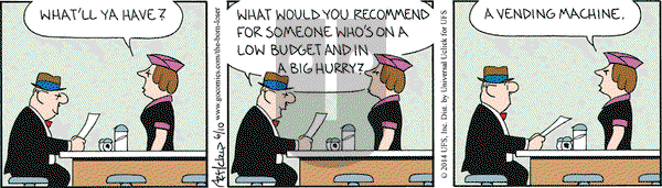 The Born Loser on Tuesday June 10, 2014 Comic Strip