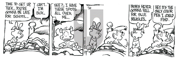 The Grizzwells on Tuesday November 29, 1994 Comic Strip