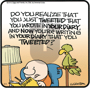 Ziggy on Monday June 4, 2012 Comic Strip
