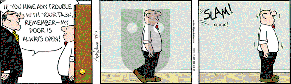 The Born Loser on Monday July 12, 2010 Comic Strip