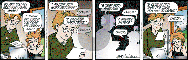 Doonesbury - Thursday May 30, 2024 Comic Strip