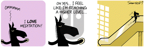 Dark Side of the Horse on Wednesday March 23, 2011 Comic Strip