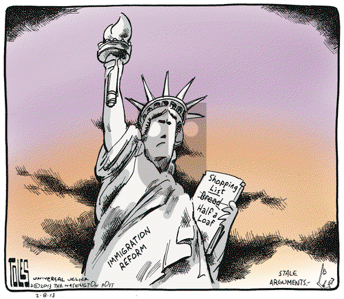 Tom Toles on Friday February 8, 2013 Comic Strip