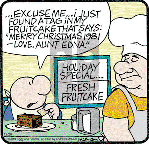 Ziggy on Thursday December 26, 2019 Comic Strip