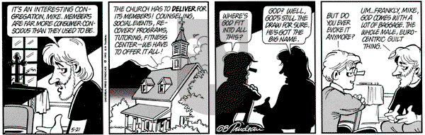 Doonesbury on Friday May 21, 1993 Comic Strip