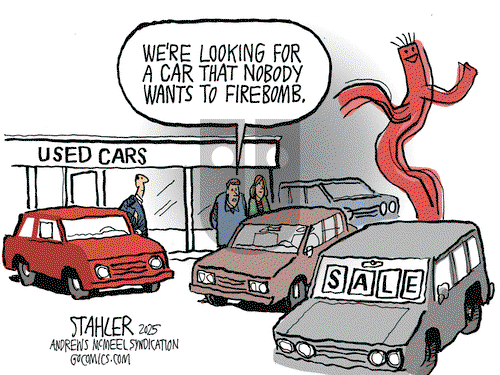 Jeff Stahler - Tuesday March 25, 2025 Comic Strip