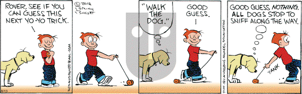 Red and Rover on Friday August 13, 2021 Comic Strip
