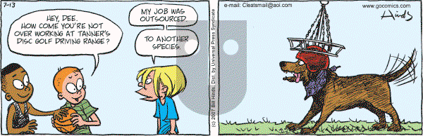Cleats - Friday July 13, 2007 Comic Strip