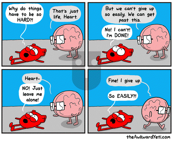 The Awkward Yeti on Monday August 14, 2017 Comic Strip