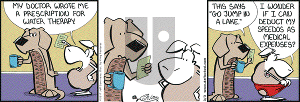 DeFlocked on Friday March 3, 2017 Comic Strip