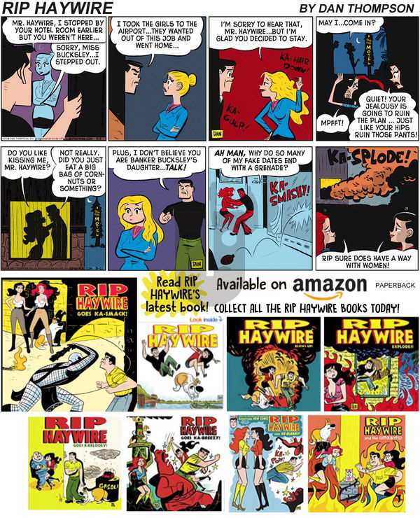 Rip Haywire on Sunday August 18, 2019 Comic Strip