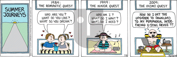 Cathy Classics - Wednesday July 8, 2009 Comic Strip