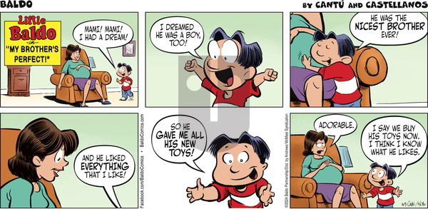 Baldo - Sunday November 3, 2024 Comic Strip