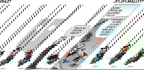 Frazz on Sunday April 17, 2005 Comic Strip
