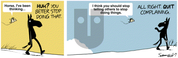 Dark Side of the Horse - Sunday February 16, 2014 Comic Strip