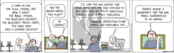 Cathy Classics - Thursday August 23, 2007 Comic Strip