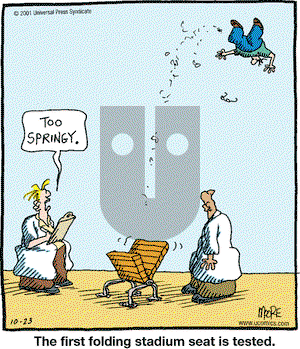 In the Bleachers on Monday June 10, 2002 Comic Strip