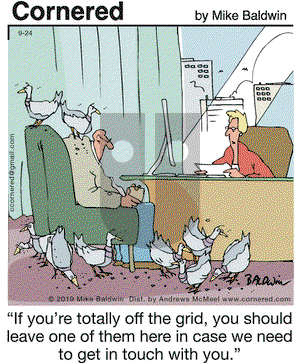 Cornered on Tuesday September 24, 2019 Comic Strip
