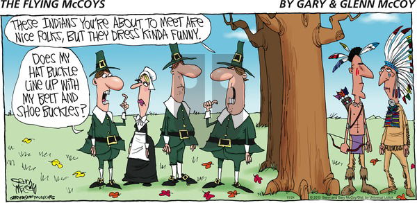 The Flying McCoys on Sunday November 24, 2013 Comic Strip