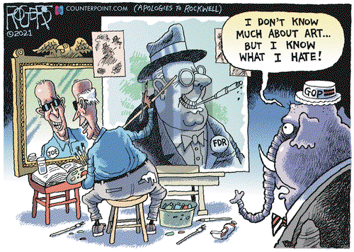 Rob Rogers on Friday April 30, 2021 Comic Strip