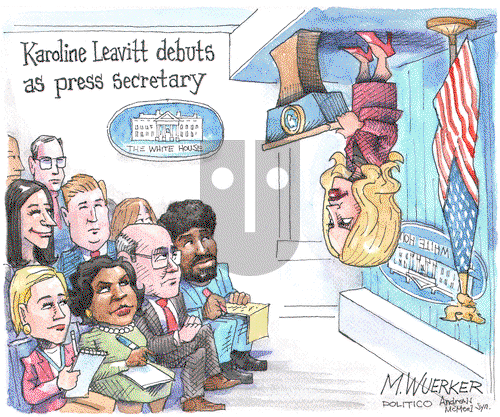 Matt Wuerker on Wednesday January 29, 2025 Comic Strip