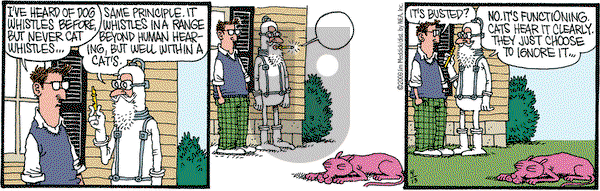 Monty on Monday April 13, 2009 Comic Strip