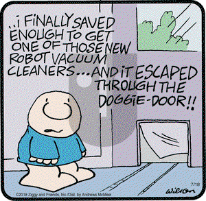 Ziggy on Thursday July 18, 2019 Comic Strip