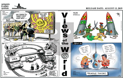 Views of the World on Tuesday August 13, 2019 Comic Strip