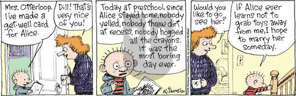 Cul de Sac on Friday January 6, 2017 Comic Strip