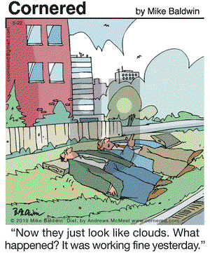 Cornered on Wednesday May 22, 2019 Comic Strip