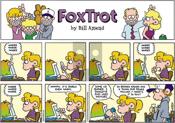 FoxTrot on Friday May 26, 2000 Comic Strip