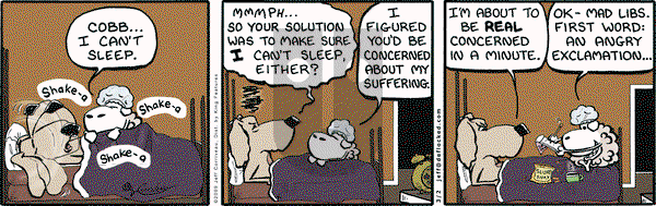 DeFlocked on Monday March 2, 2009 Comic Strip