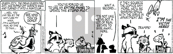 Over the Hedge on Monday May 9, 2011 Comic Strip