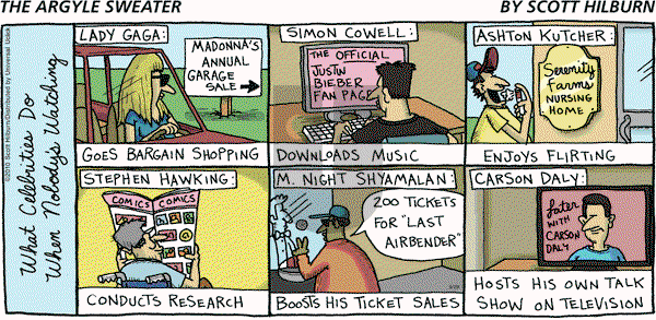 The Argyle Sweater on Sunday August 29, 2010 Comic Strip
