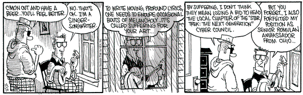 Monty on Tuesday December 10, 2002 Comic Strip