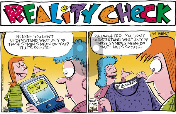 Reality Check on Sunday October 18, 2015 Comic Strip