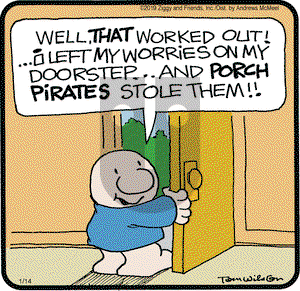 Ziggy on Monday January 14, 2019 Comic Strip