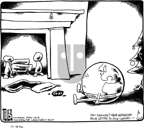 Tom Toles - Monday December 18, 2006 Comic Strip