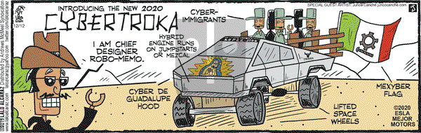 La Cucaracha on Thursday December 12, 2019 Comic Strip