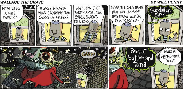 Wallace the Brave on Sunday June 28, 2020 Comic Strip