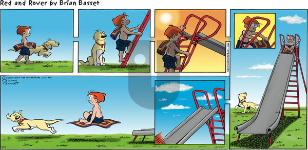 Red and Rover on Sunday August 17, 2014 Comic Strip