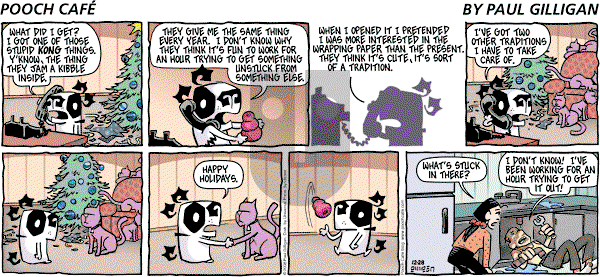 Pooch Cafe on Sunday December 28, 2008 Comic Strip