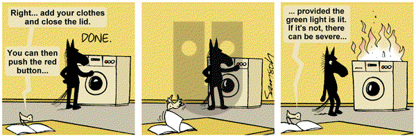 Dark Side of the Horse on Tuesday August 10, 2010 Comic Strip