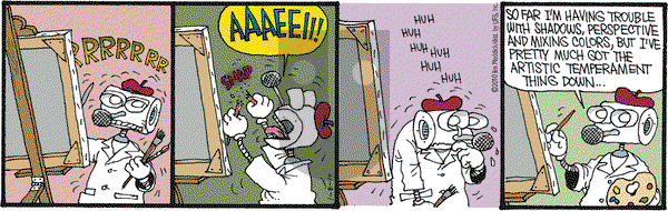 Monty on Friday January 8, 2010 Comic Strip
